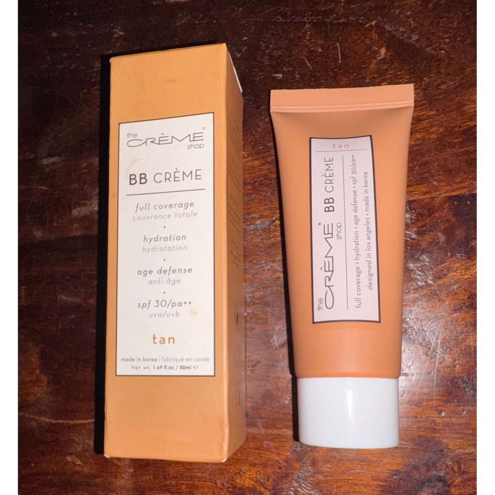 The Crème Shop BB Crème Tan SPF 30 Full Coverage Hydration Age Defense‎
